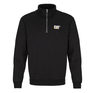 Black 1/4 Zip Sweatshirt